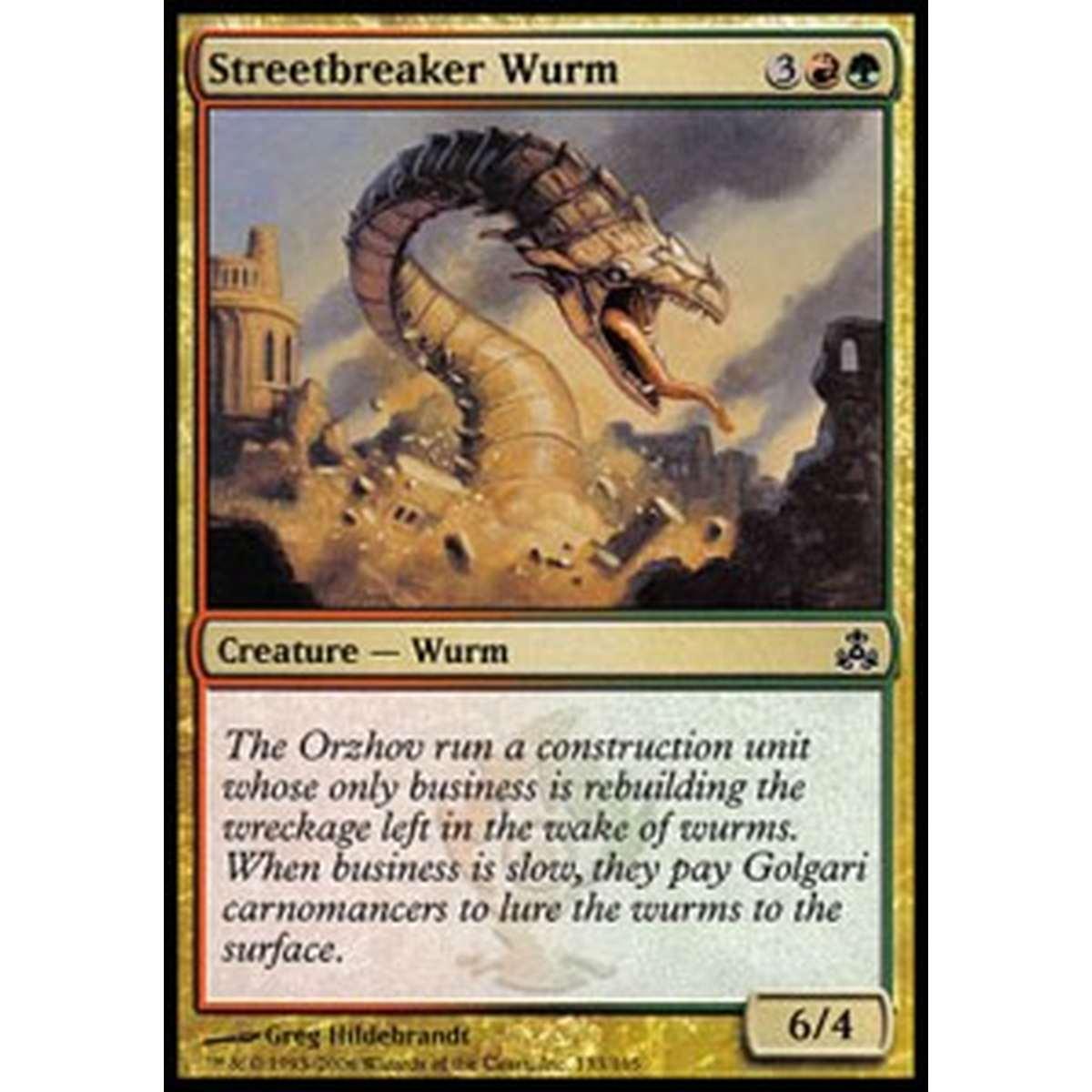 Streetbreaker Wurm - Wurm Spaccastrade - [GPT] [NM]