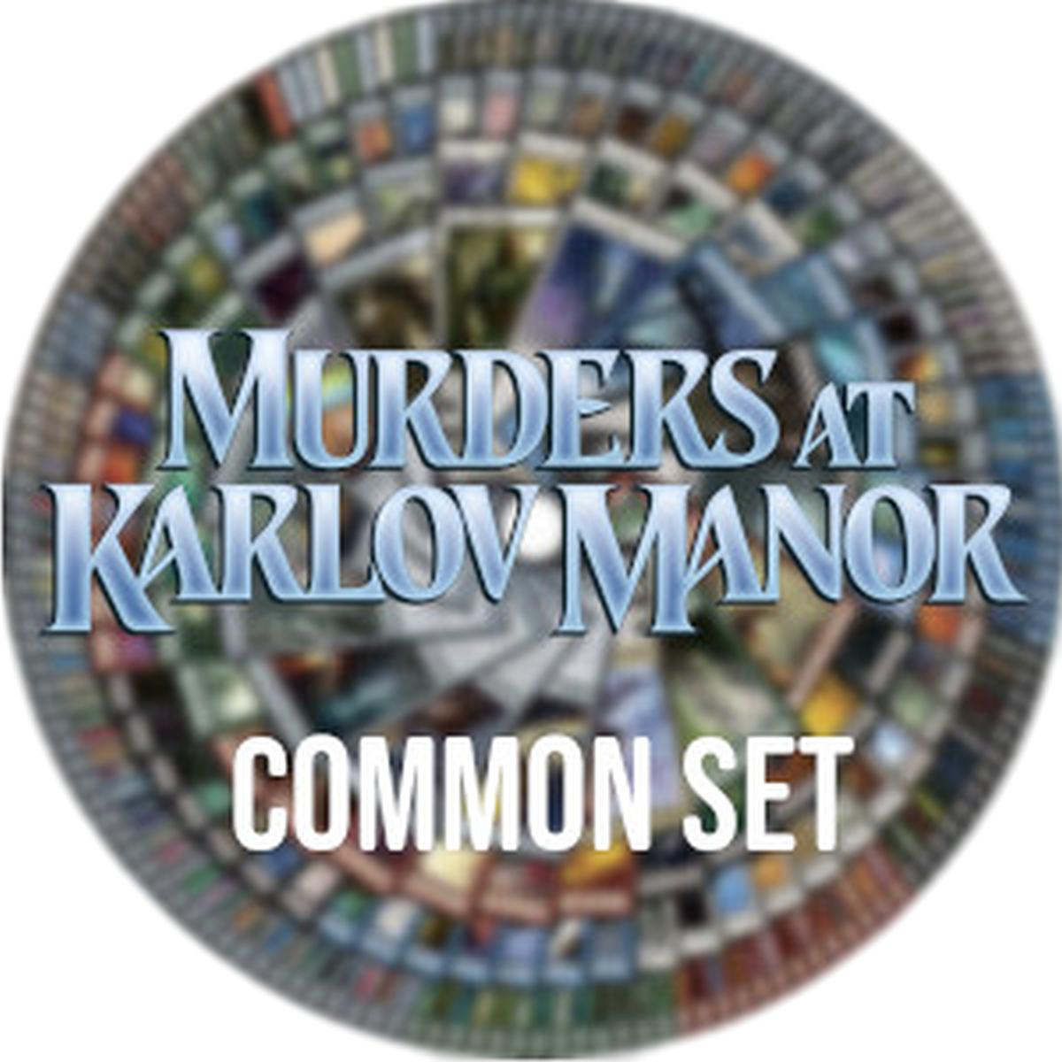 Murders at Karlov Manor: Common Set - Murders at Karlov Manor: Common Set - [] []
