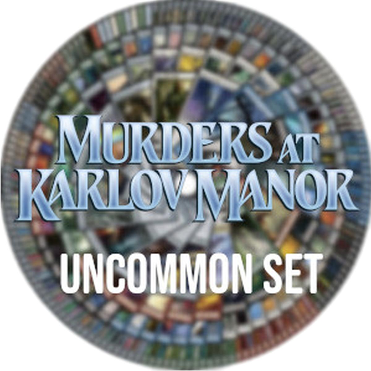 Murders at Karlov Manor: Uncommon Set - Murders at Karlov Manor: Uncommon Set - [] []