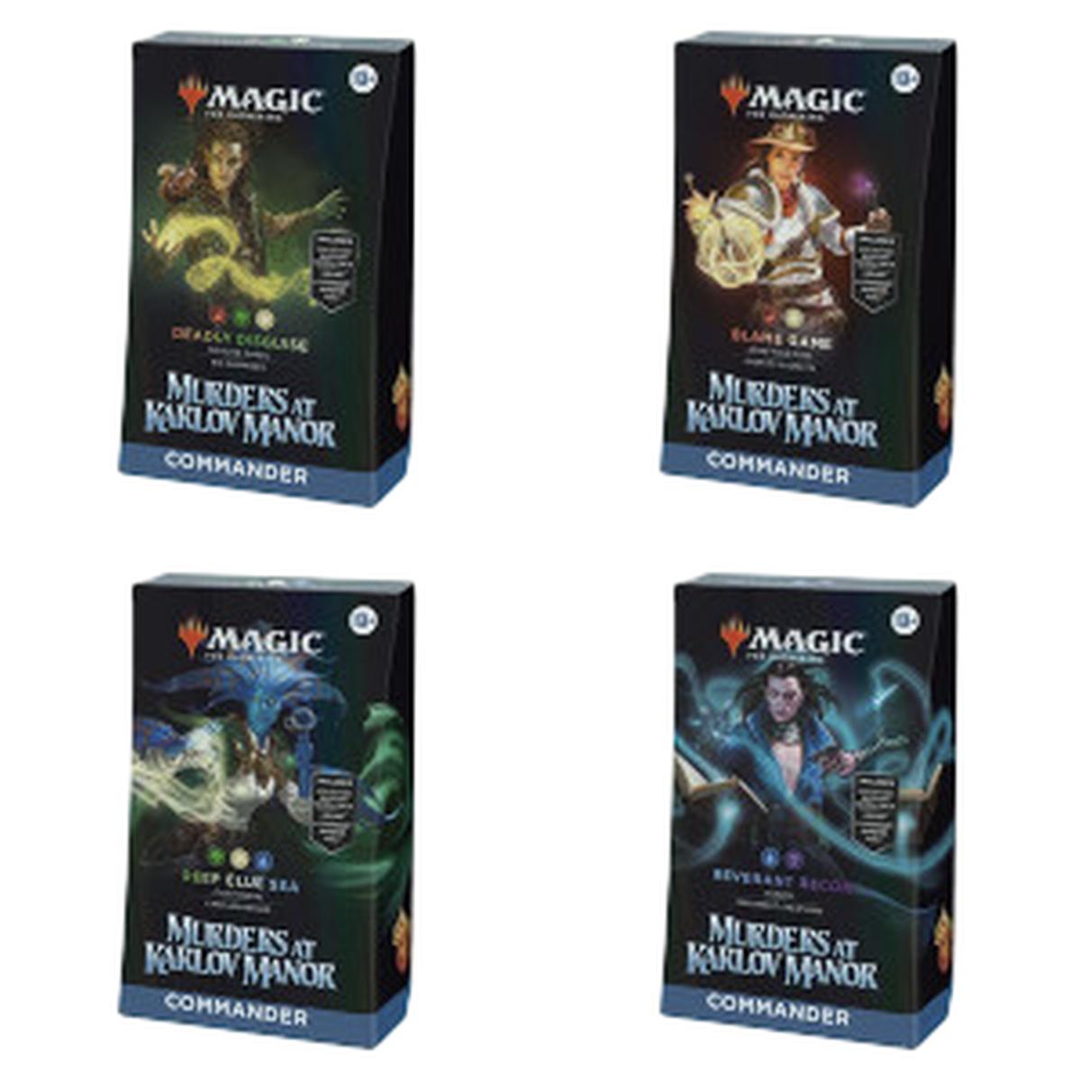Commander: Murders at Karlov Manor: Deck Set - Commander: Delitti al Maniero Karlov: Deck Set - [] []