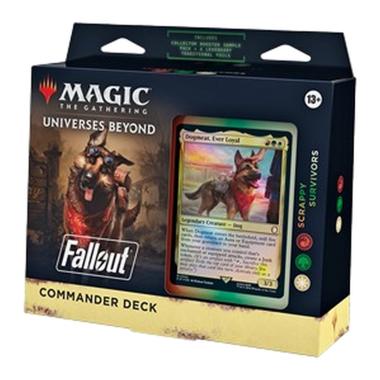 Universes Beyond: Fallout: ""Scrappy Survivors"" Commander Deck - Mondi Altrove: Fallout: ""Scrappy Survivors"" Commander Deck - [] []