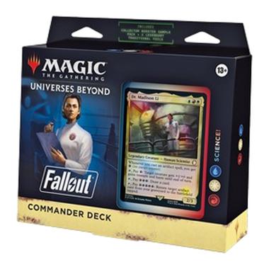 Universes Beyond: Fallout: ""Science!"" Commander Deck - Mondi Altrove: Fallout: ""Science!"" Commander Deck - [] []