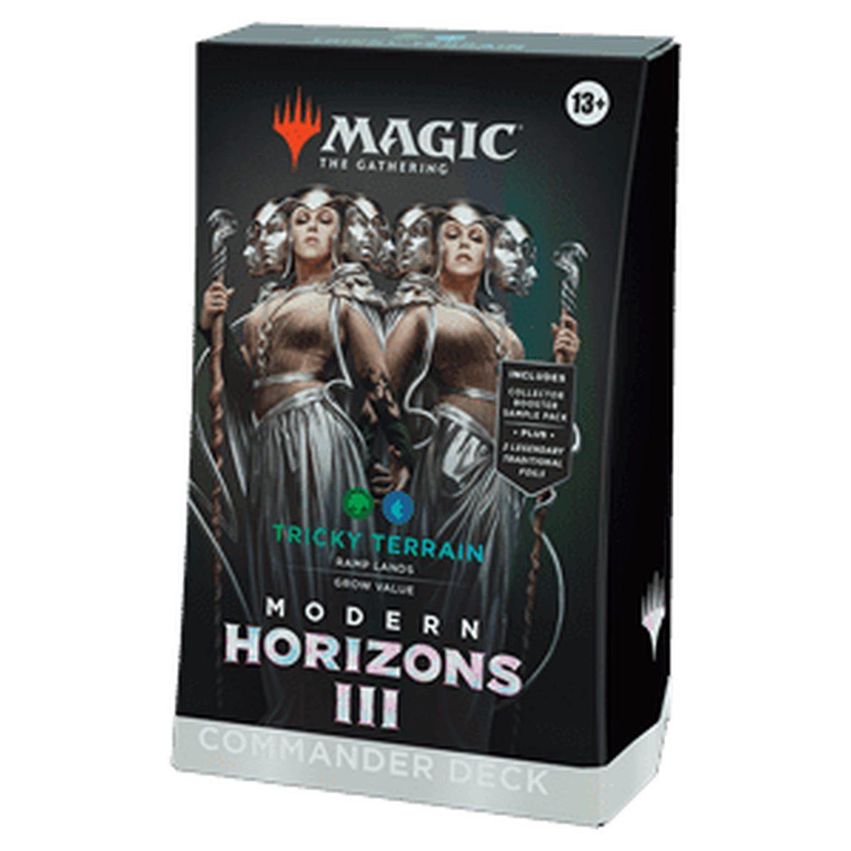Commander: Modern Horizons 3: ""Tricky Terrain"" Commander Deck - Commander: Modern Horizons 3: ""Tricky Terrain"" Commander Deck - [] []
