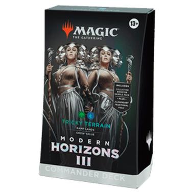 Commander: Modern Horizons 3: ""Tricky Terrain"" Commander Deck - Commander: Modern Horizons 3: ""Tricky Terrain"" Commander Deck - [] []