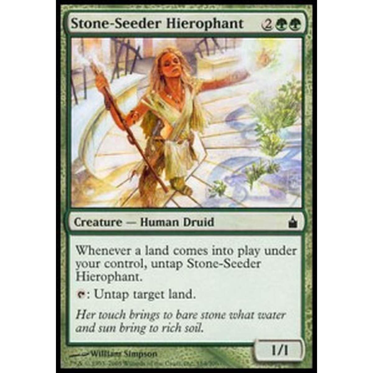 Stone-Seeder Hierophant - Gerofante Semina-Pietra - [RAV] [EX]