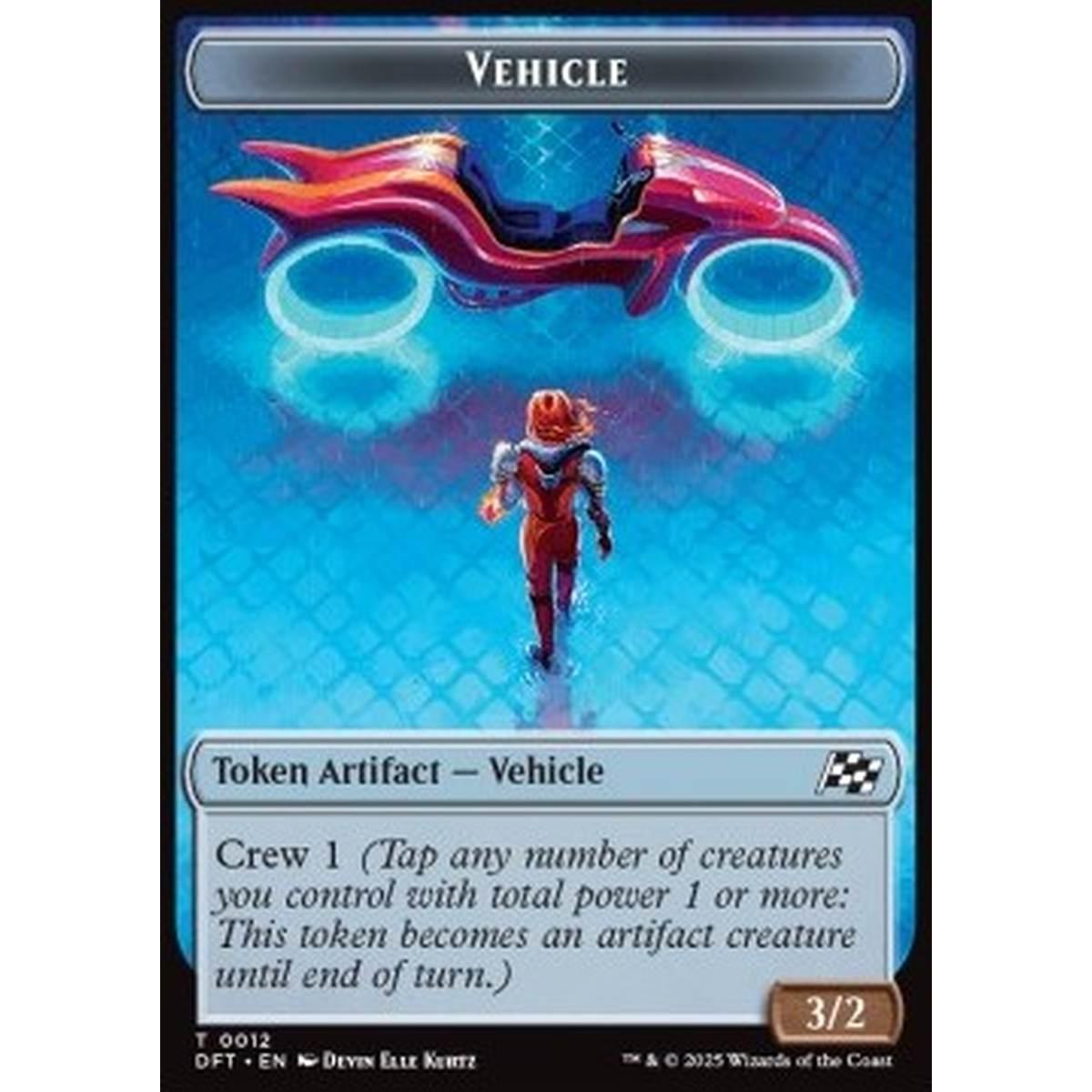 Vehicle Token (A 3/2) // Chandra, Spark Hunter Emblem - Vehicle Token (A 3/2) // Chandra, Spark Hunter Emblem - [DFTT] [NM]
