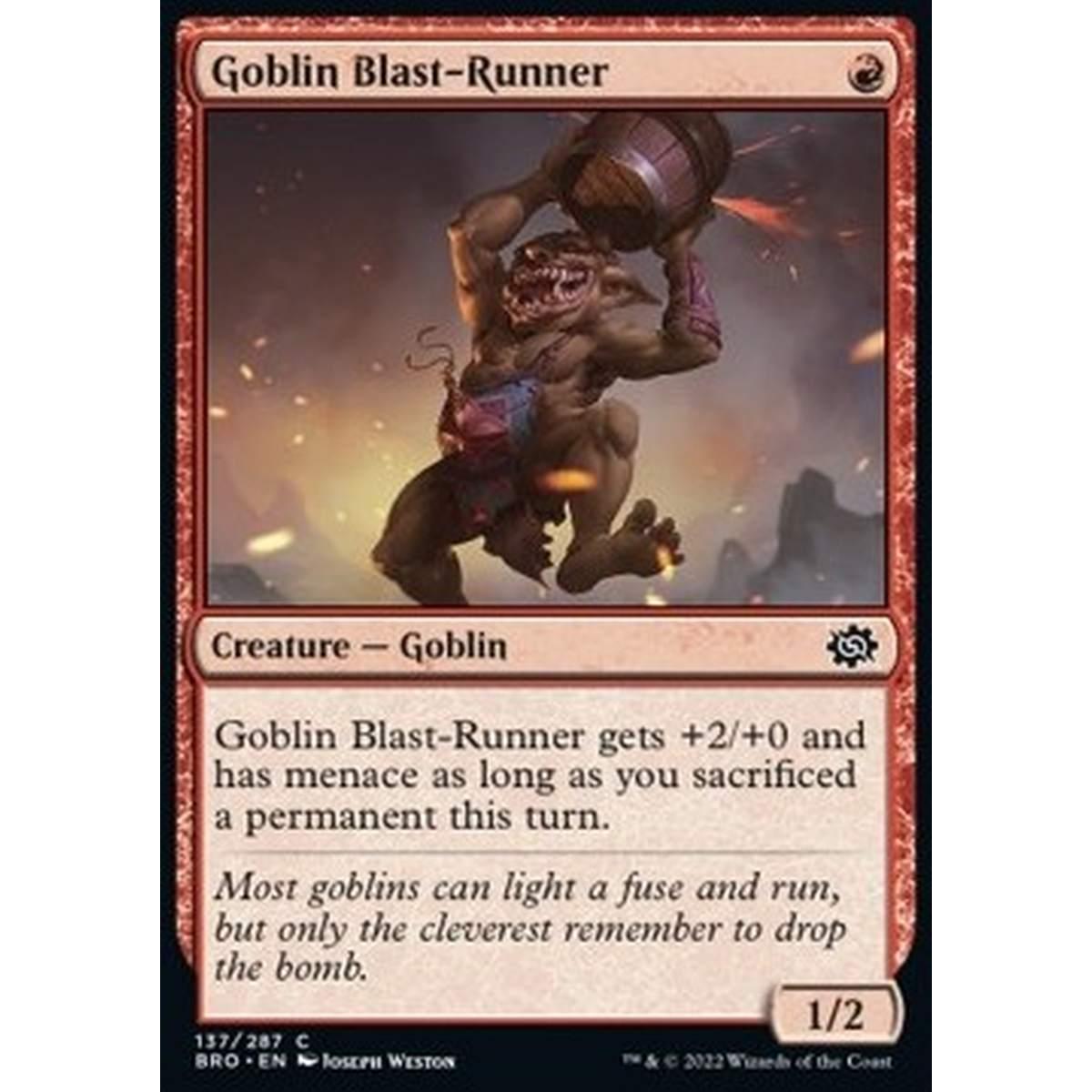 Goblin Blast-Runner - Goblin Blast-Runner - [BRO] [NM]