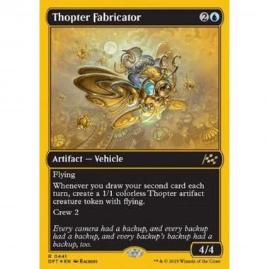 Thopter Fabricator (V.1) - Thopter Fabricator (V.1) - [DFTFP] [NM] [Foil]