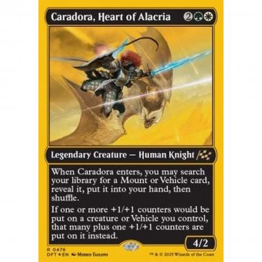 Caradora, Heart of Alacria - Caradora, Heart of Alacria - [DFTFP] [NM] [Foil]