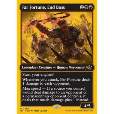 Far Fortune, End Boss - Far Fortune, End Boss - [DFTFP] [NM] [Foil]