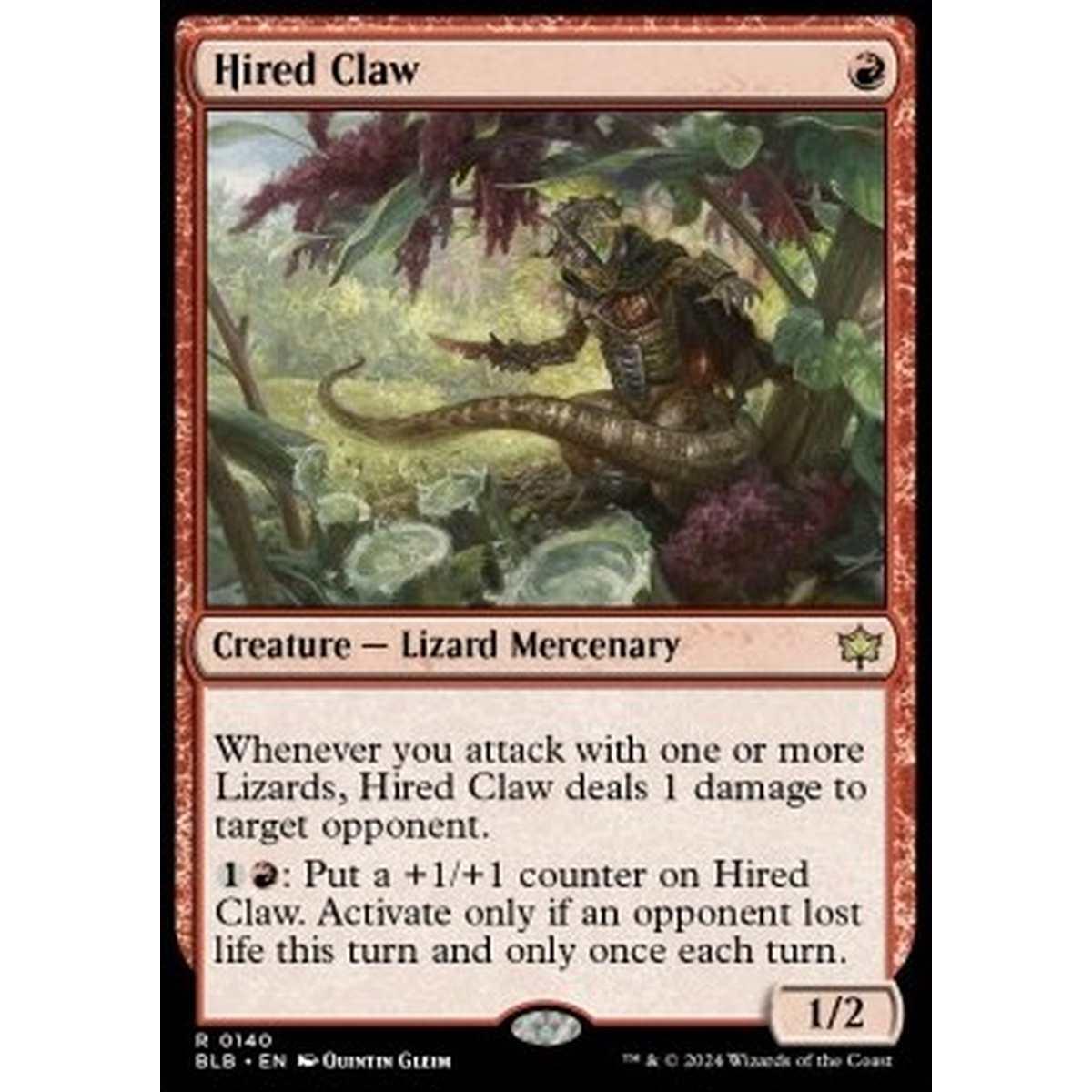 Hired Claw - Hired Claw - [BLB] [NM]
