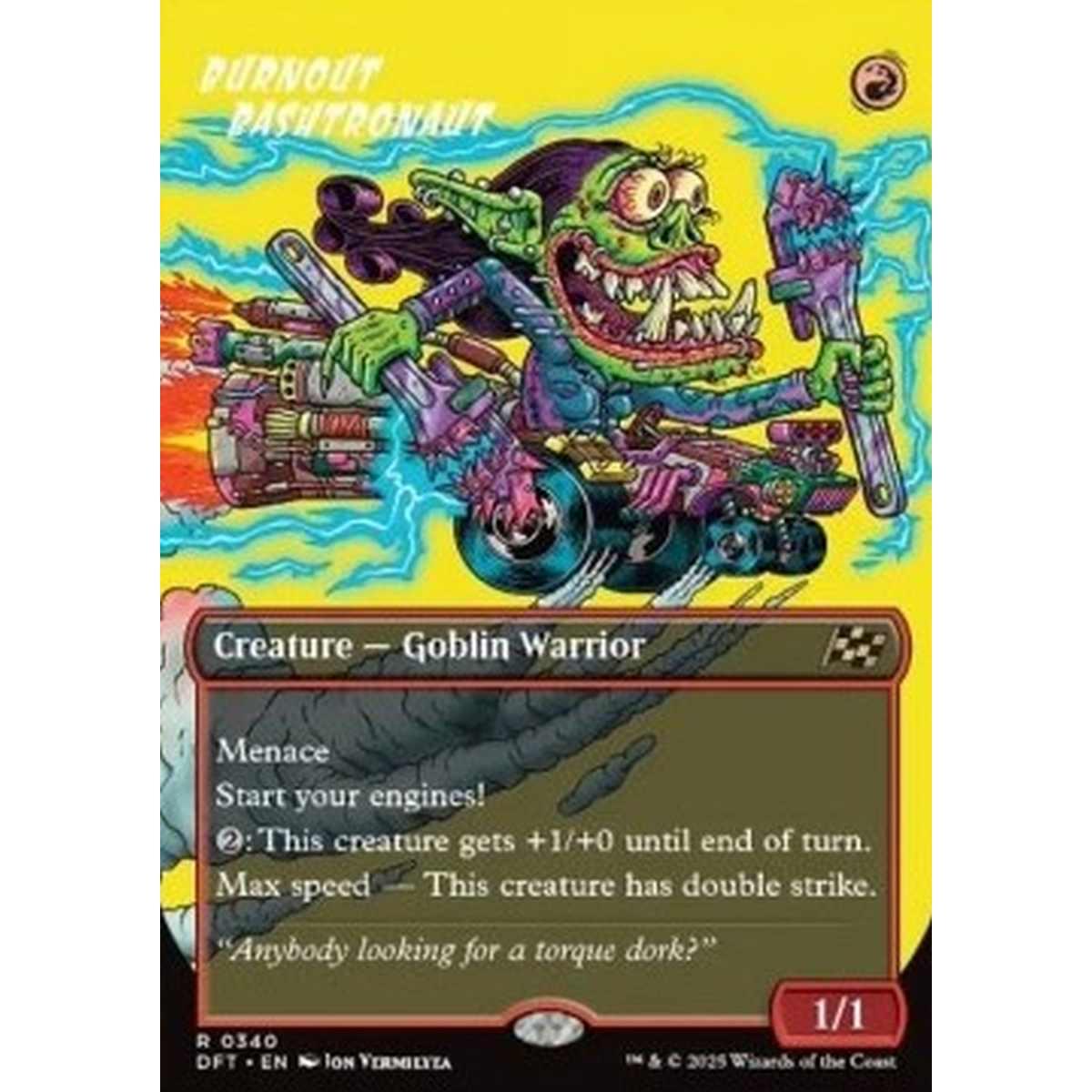 Burnout Bashtronaut - Burnout Bashtronaut - [DFTX] [NM] [Foil]