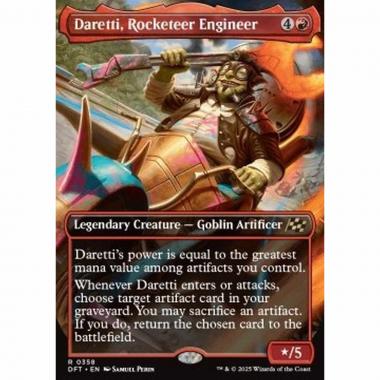 Daretti, Rocketeer Engineer - Daretti, Rocketeer Engineer - [DFTX] [NM]