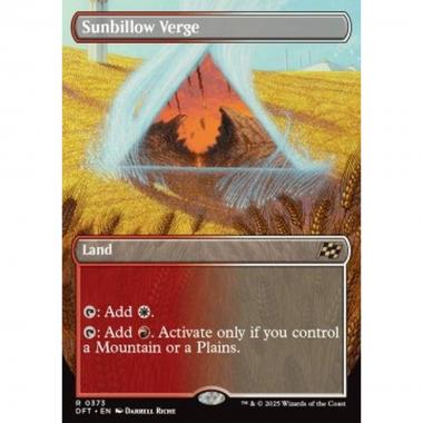Sunbillow Verge - Sunbillow Verge - [DFTX] [NM]