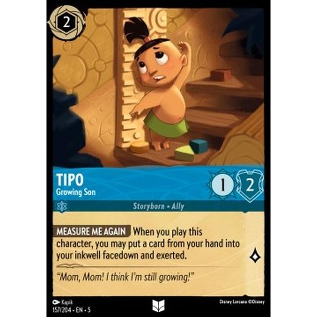Tipo - Growing Son - Tipo - Growing Son - [5SSK] [NM]