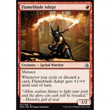Flameblade Adept - Esperto della Lama Infuocata - [AKH] [NM]