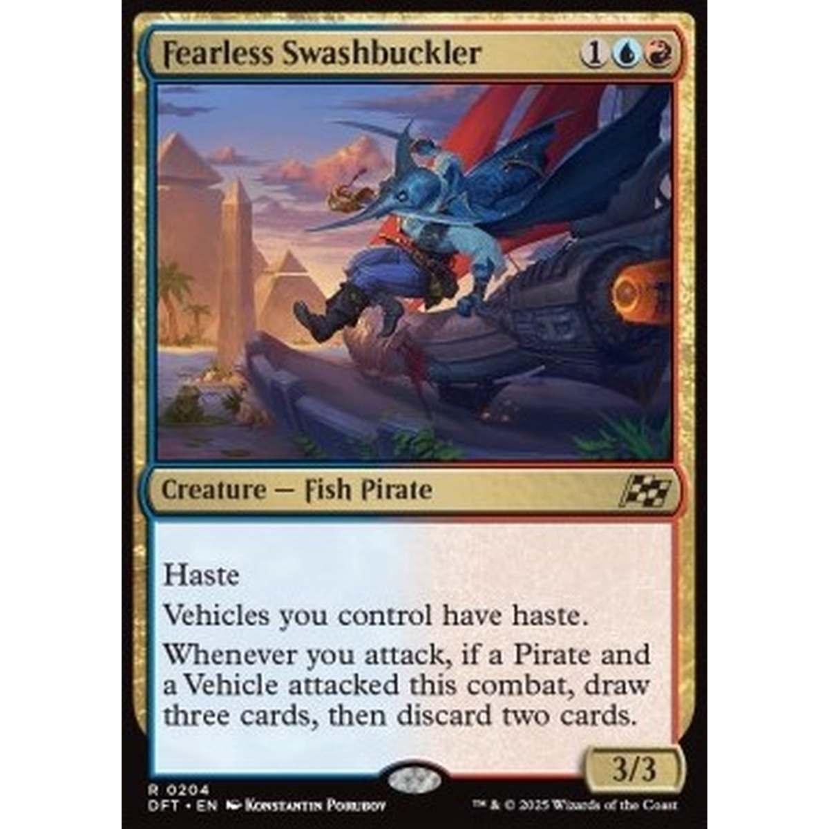 Fearless Swashbuckler - Fearless Swashbuckler - [DFT] [NM] [Foil]