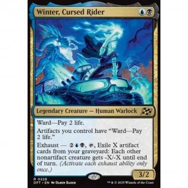 Winter, Cursed Rider - Winter, Cursed Rider - [DFT] [NM] [Foil]