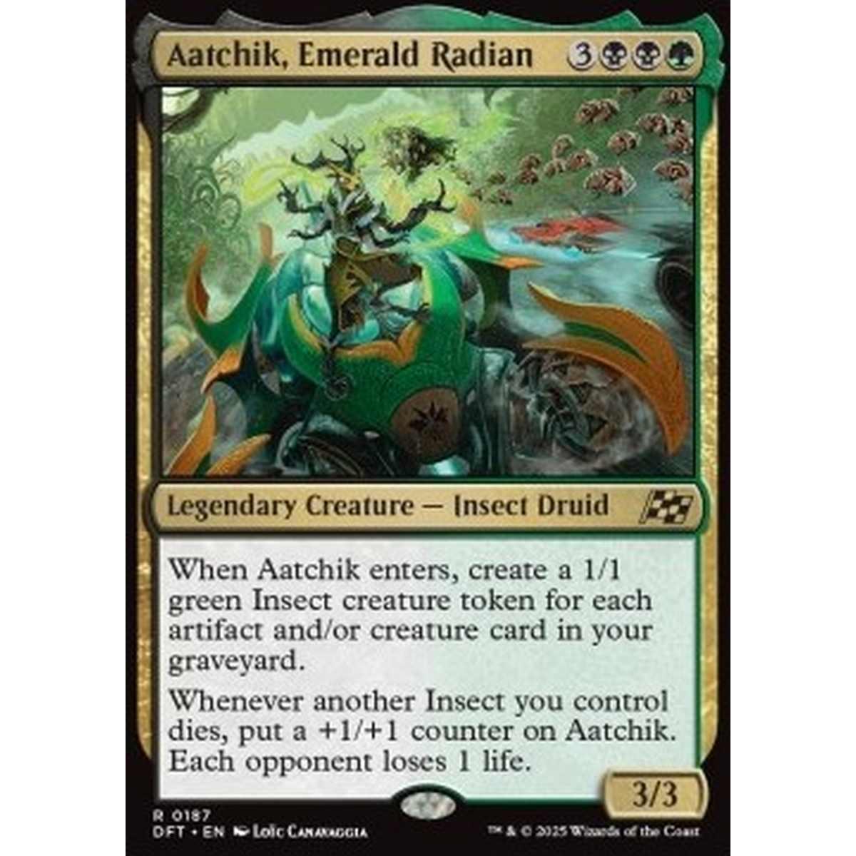 Aatchik, Emerald Radian - Aatchik, Emerald Radian - [DFT] [NM] [Foil]