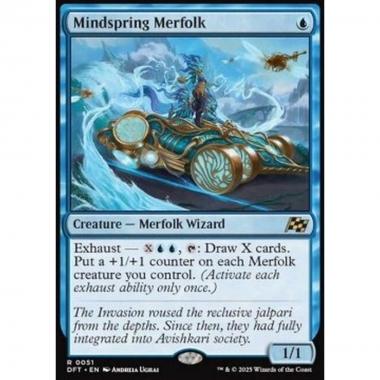 Mindspring Merfolk - Mindspring Merfolk - [DFT] [NM] [Foil]