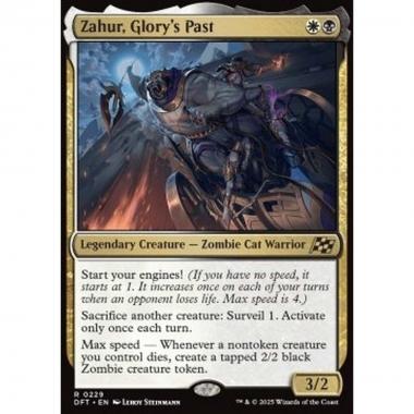 Zahur, Glory's Past - Zahur, Glory's Past - [DFT] [NM] [Foil]