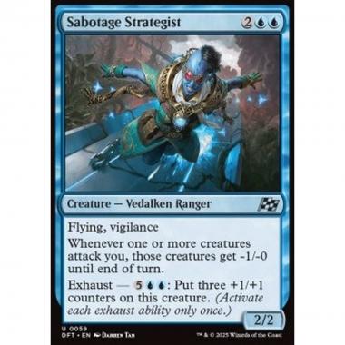 Sabotage Strategist - Sabotage Strategist - [DFT] [NM] [Foil]