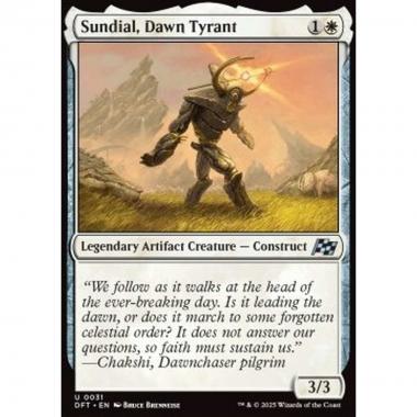 Sundial, Dawn Tyrant - Sundial, Dawn Tyrant - [DFT] [NM] [Foil]