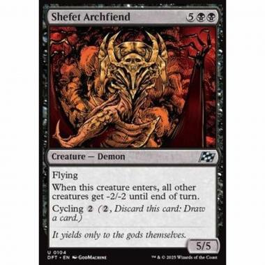Shefet Archfiend - Shefet Archfiend - [DFT] [NM] [Foil]