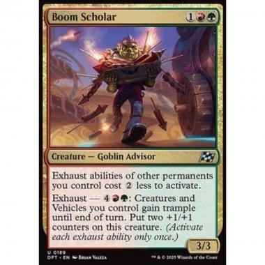 Boom Scholar - Boom Scholar - [DFT] [NM] [Foil]