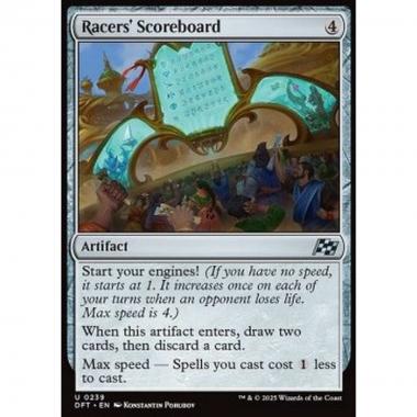 Racers' Scoreboard - Racers' Scoreboard - [DFT] [NM] [Foil]