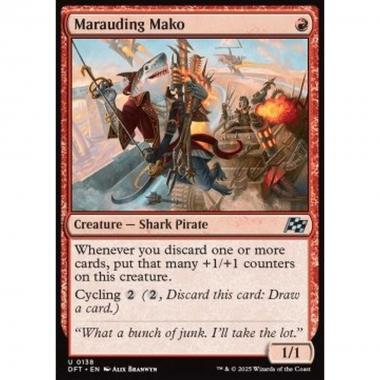 Marauding Mako - Marauding Mako - [DFT] [NM] [Foil]