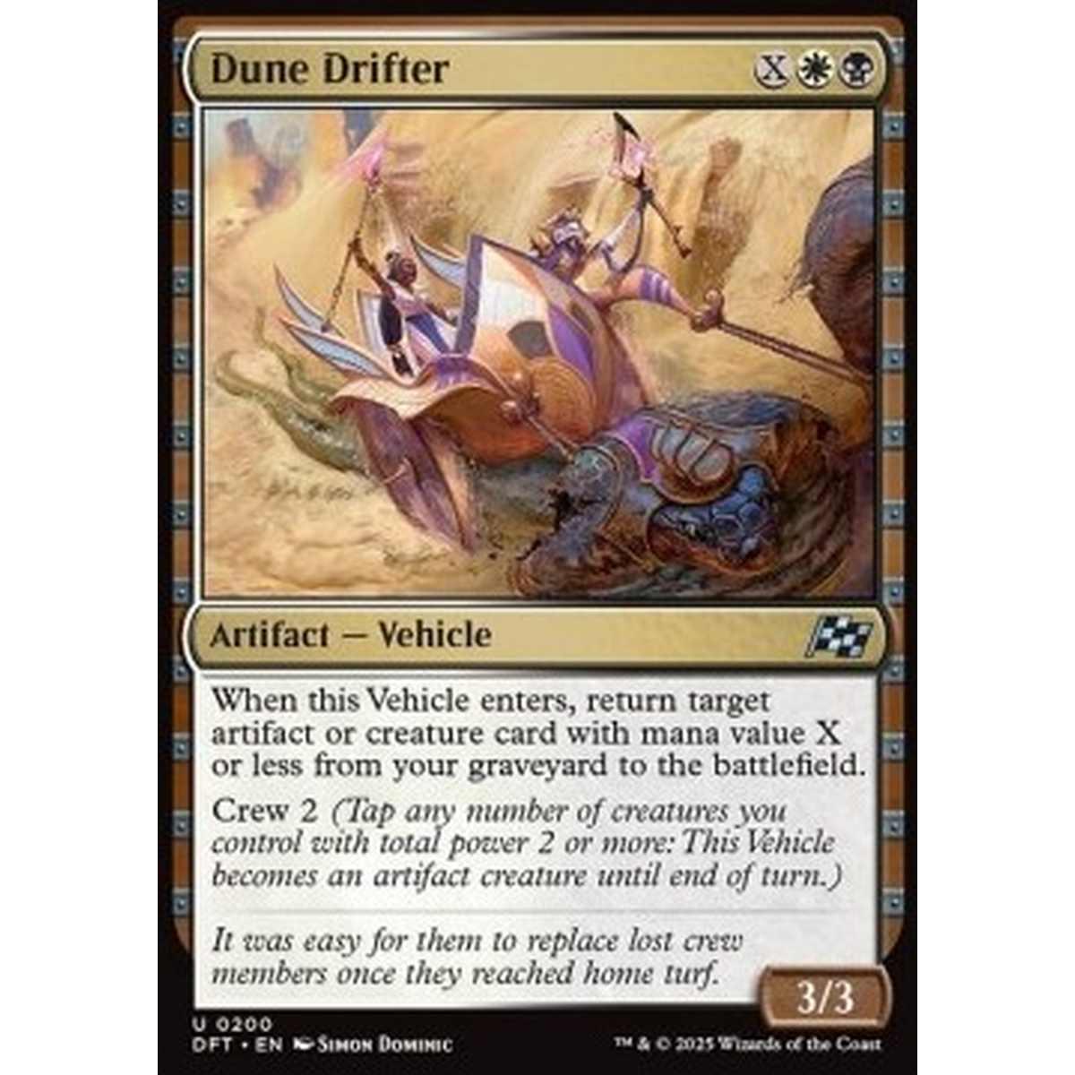 Dune Drifter - Dune Drifter - [DFT] [NM] [Foil]