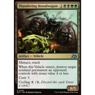 Thundering Broodwagon - Thundering Broodwagon - [DFT] [NM] [Foil]