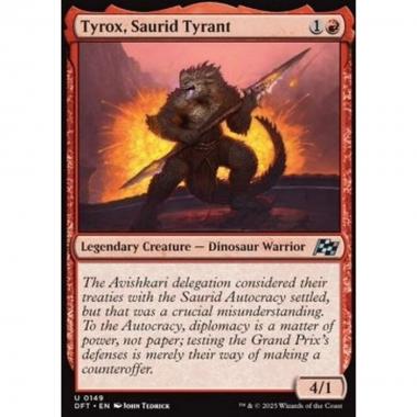 Tyrox, Saurid Tyrant - Tyrox, Saurid Tyrant - [DFT] [NM] [Foil]