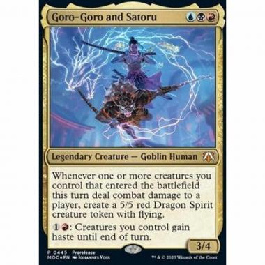 Goro-Goro and Satoru (V.1) - Goro-Goro and Satoru (V.1) - [XMOC] [NM] [Foil]