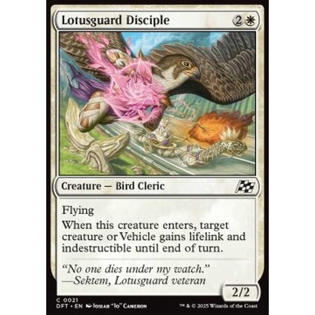 Lotusguard Disciple - Lotusguard Disciple - [DFT] [NM] [Foil]