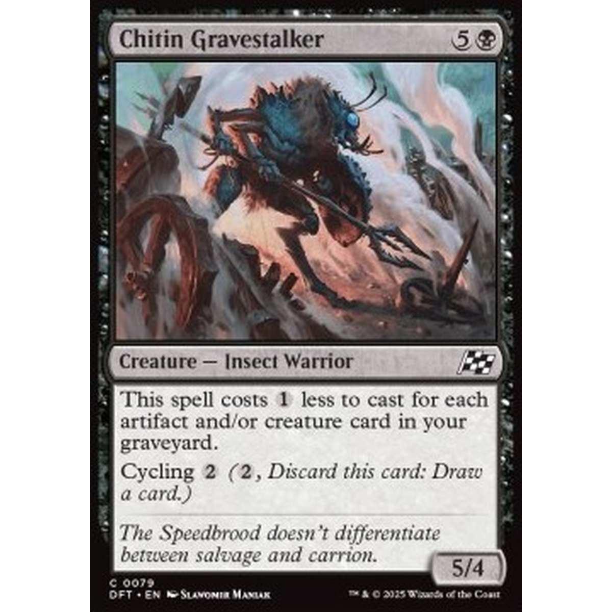 Chitin Gravestalker - Chitin Gravestalker - [DFT] [NM] [Foil]