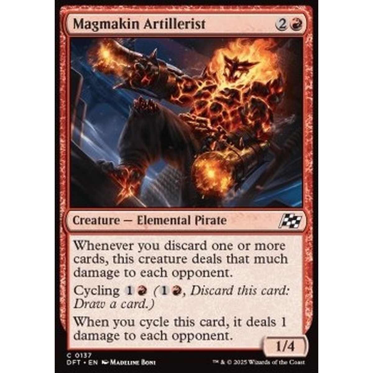 Magmakin Artillerist - Magmakin Artillerist - [DFT] [NM] [Foil]