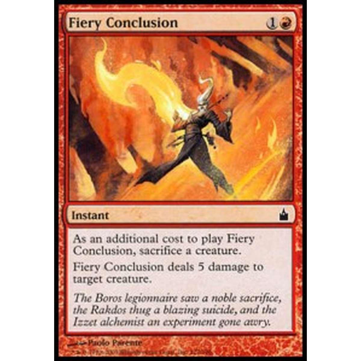 Fiery Conclusion - Esito Ardente - [RAV] [EX]