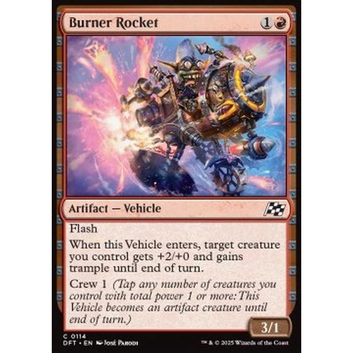 Burner Rocket - Burner Rocket - [DFT] [NM] [Foil]