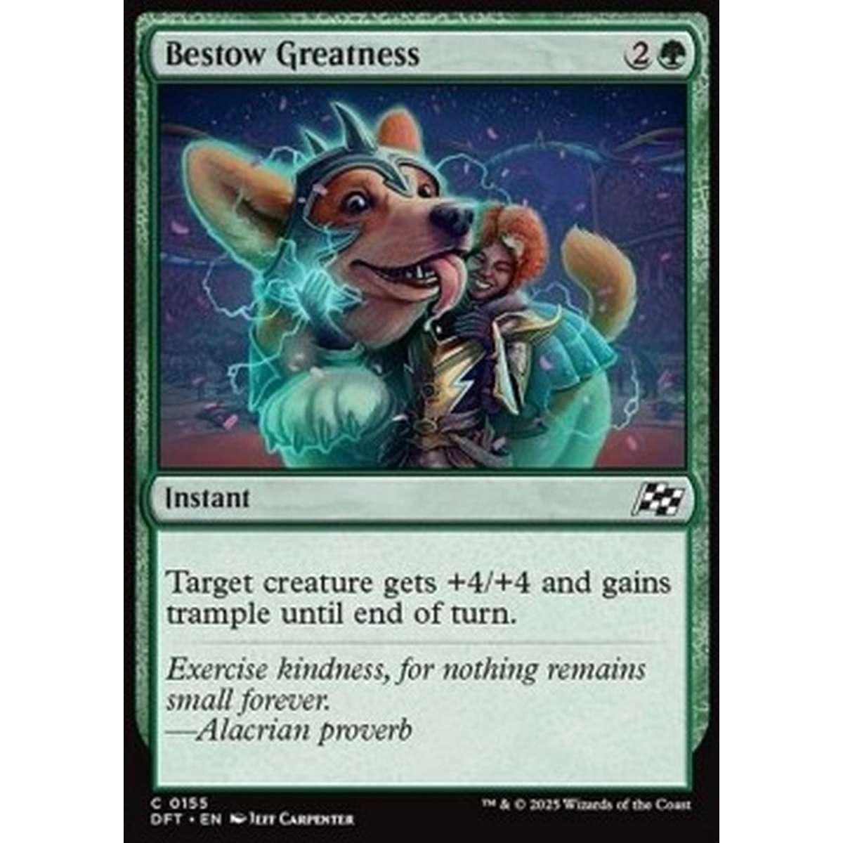 Bestow Greatness - Bestow Greatness - [DFT] [NM] [Foil]