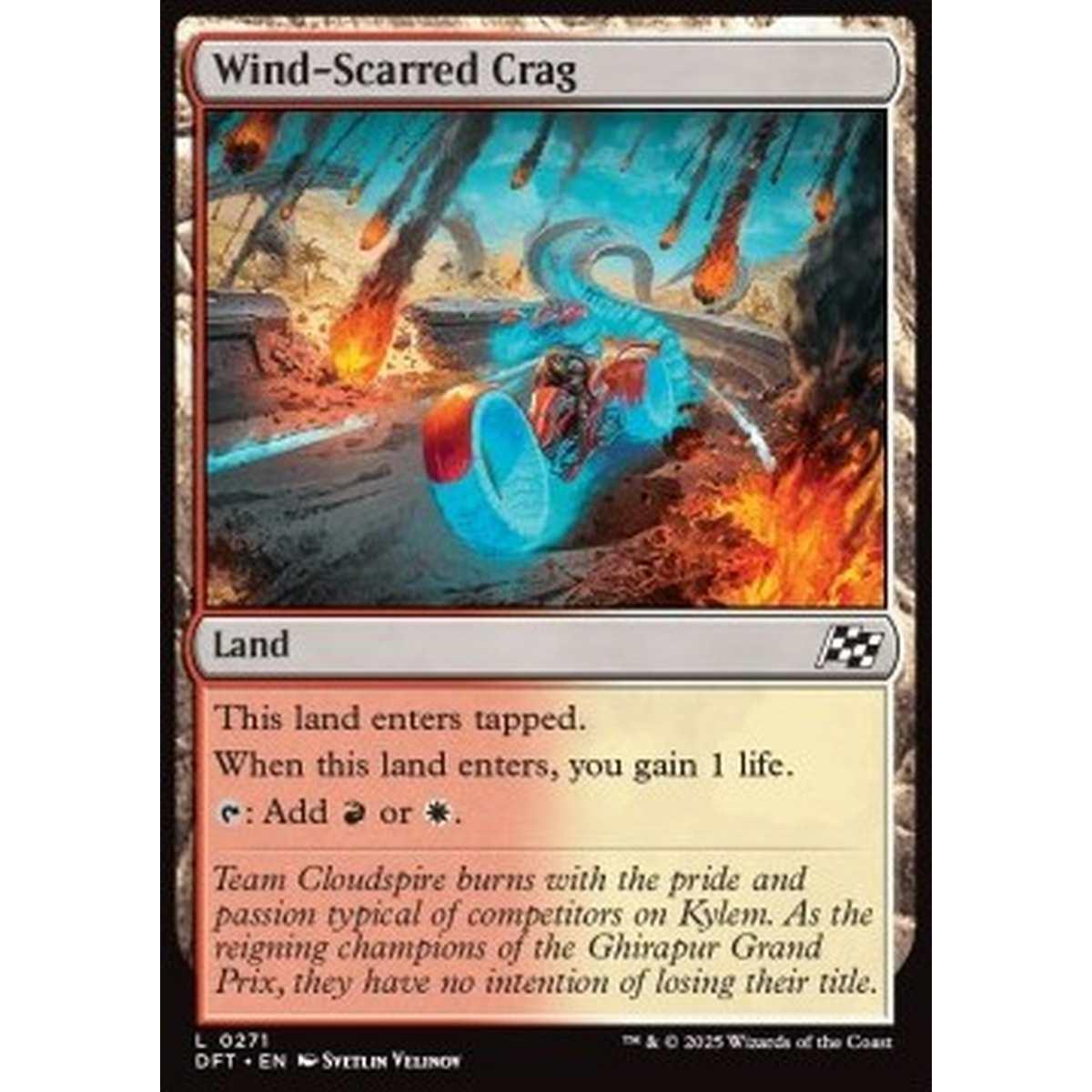 Wind-Scarred Crag - Wind-Scarred Crag - [DFT] [NM] [Foil]