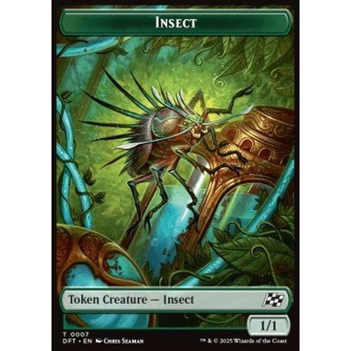 Insect Token (G 1/1) // Elephant Token (G 3/3) - Insect Token (G 1/1) // Elephant Token (G 3/3) - [DFTT] [NM] [Foil]