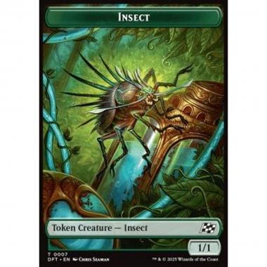 Insect Token (G 1/1) // Elephant Token (G 3/3) - Insect Token (G 1/1) // Elephant Token (G 3/3) - [DFTT] [NM] [Foil]