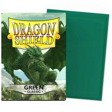 100 Buste Classic - Green - Dragon Shield
