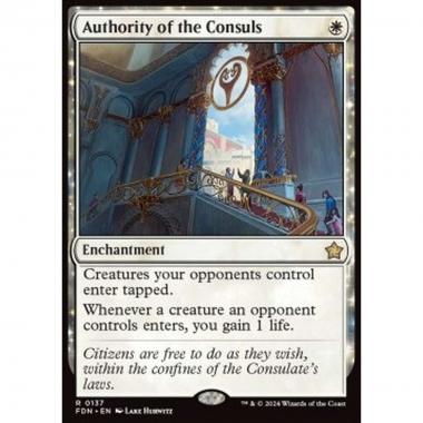 Authority of the Consuls - Authority of the Consuls - [FDN] [NM]