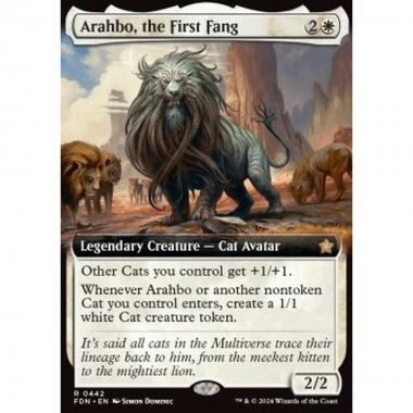 Arahbo, the First Fang (V.3) - Arahbo, the First Fang (V.3) - [XFDN] [NM] [Foil]