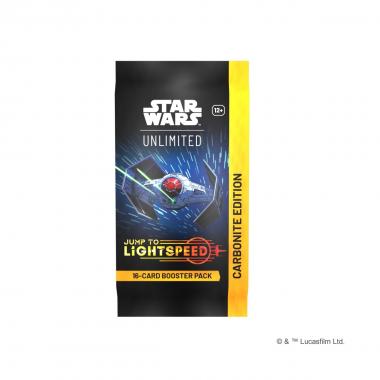 Star Wars Unlimited - Booster Pack / Bustina Carbonite Edition Jump to Lightspeed ENG