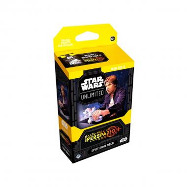 Star Wars Unlimited - Jump to Lightspeed / Salto nell'Iperspazio Deck Han Solo ITA