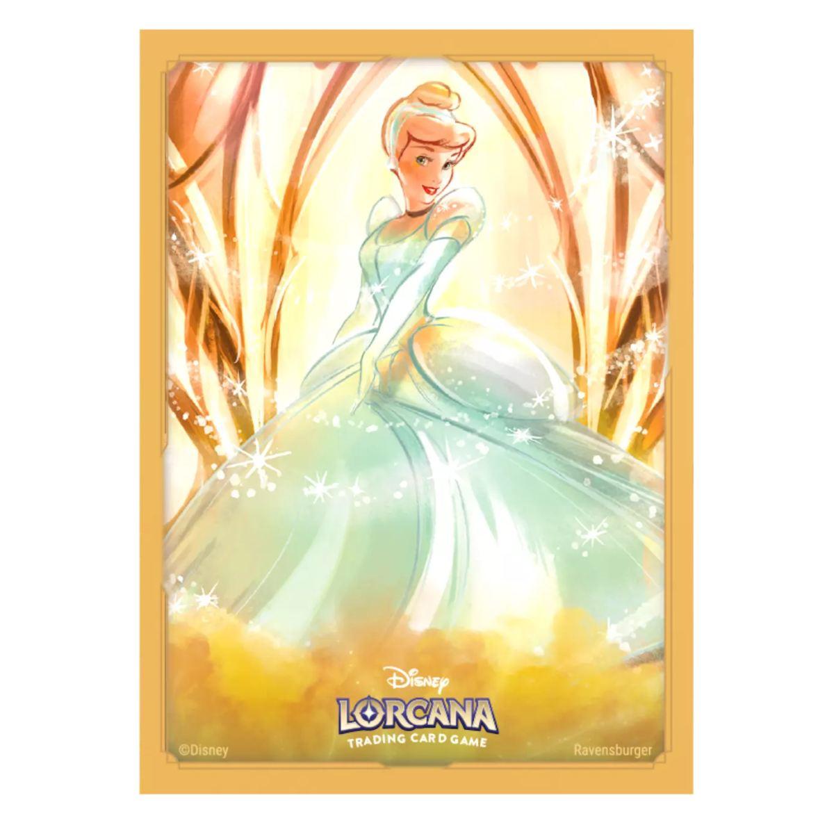 65 Bustine Protettive Sleeves Lorcana - Cenerentola